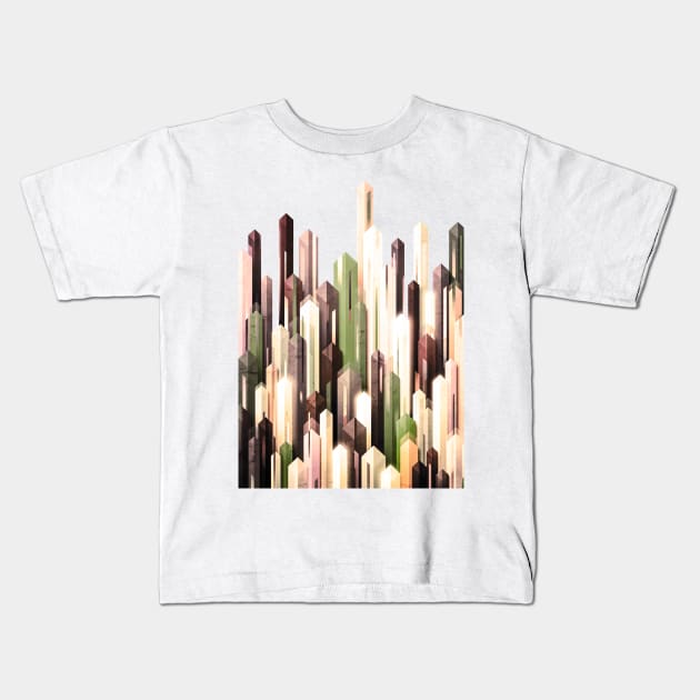 OBELISK POSTURE 2 (VARIANT 3) Kids T-Shirt by KinguOmega